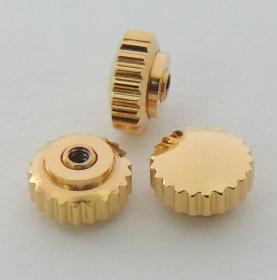 Diameter 3.0mm x 0.70mm Tap, Gold Dustproof Crown (Packing of 3 pcs)