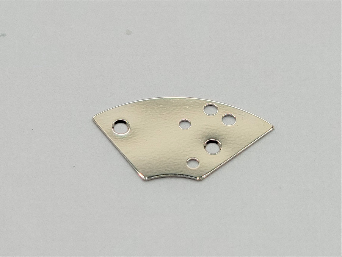ETA 7750 #2595 Date jumper maintaining plate nickel plated